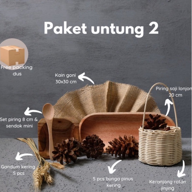 IMPODIO Paket untung 2 – set aesthetic photo produk props foto