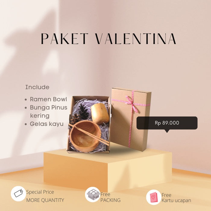 Hampers Valentine IMPODIO / gift set wedding birthday valentine