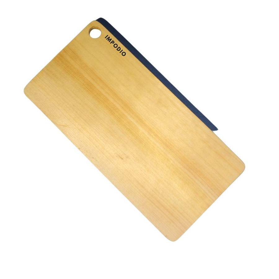 IMPODIO Talenan kayu kotak plong – wooden cutting board 30x15cm