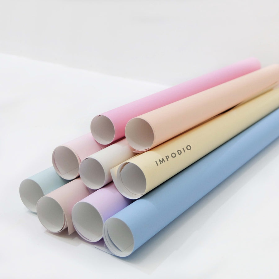 IMPODIO Background Warna Pastel 150x100cm latar foto produk