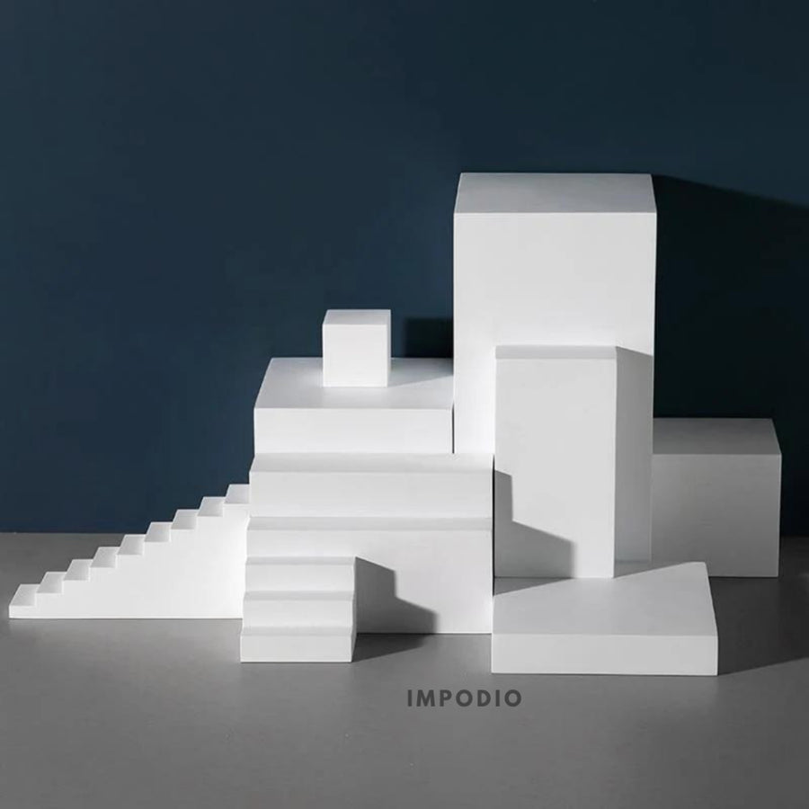 IMPODIO Creator Pro Set 10pcs – square Geometry Photo Props