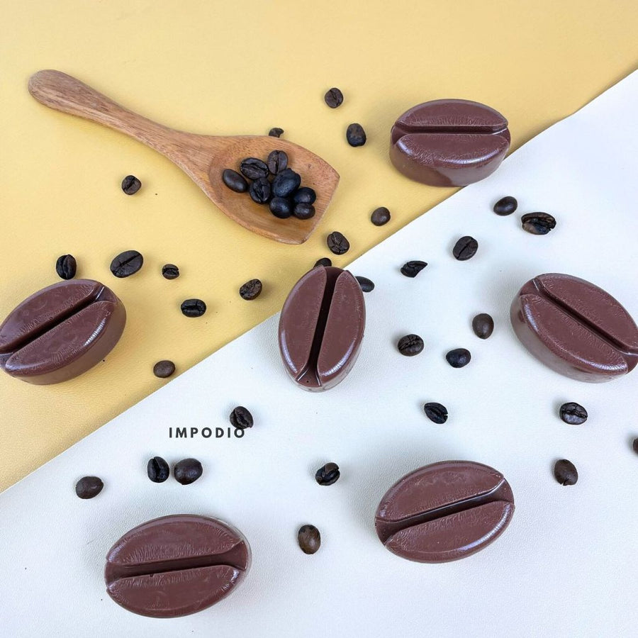 IMPODIO Biji Kopi Jumbo Artificial - Coffee Beans Props Foto