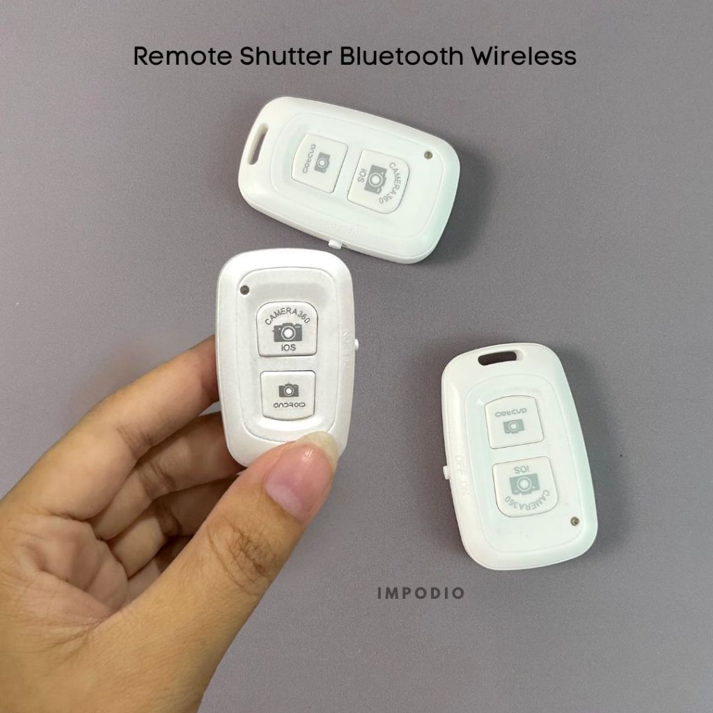 IMPODIO Shutter remote bluetooth Android/iphone