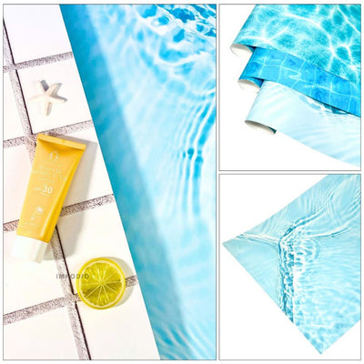 IMPODIO Background Paper Motif Air Water Ukuran 50 x 70 cm
