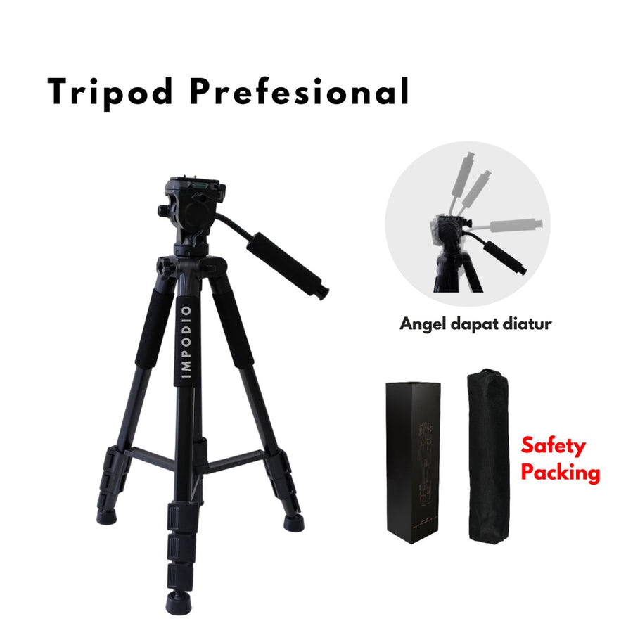 IMPODIO Zomei Q310 Premium Tripod IMPODIO – Kuat dan