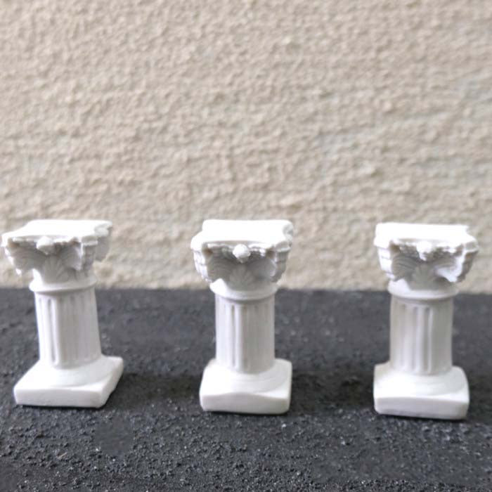 IMPODIO properti photo mini pilar romawi kuno / props foto