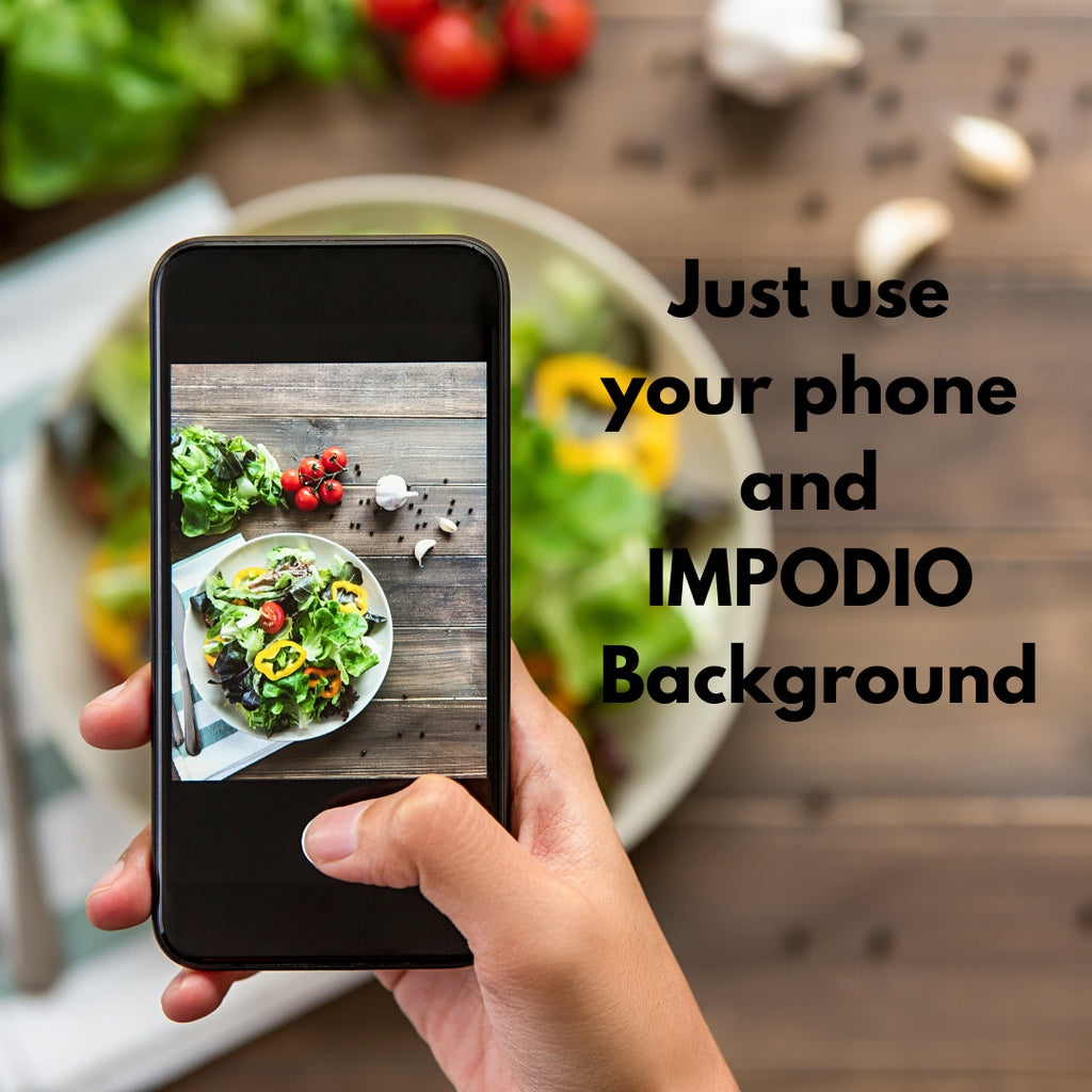 IMPODIO Tambahan Background custom untuk Box foto 100cmx100cm