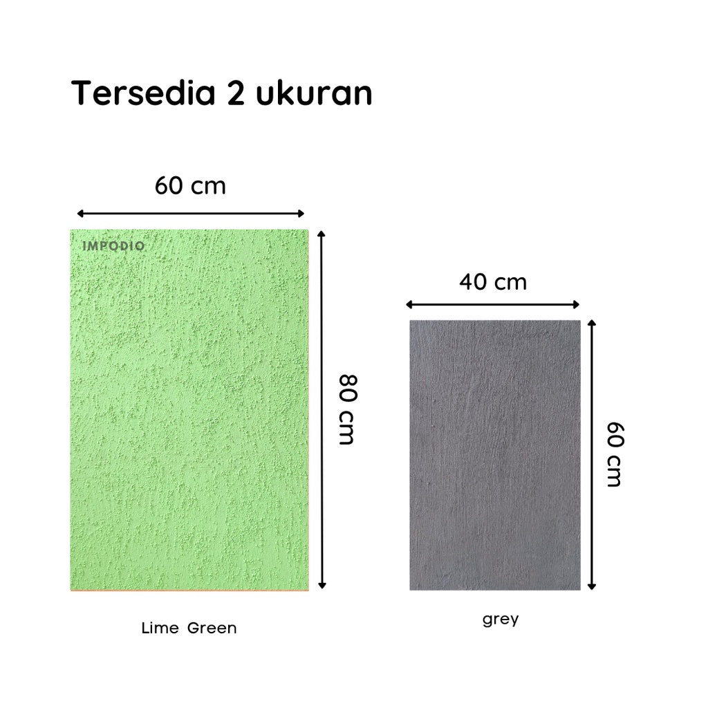 IMPODIO Artboard – Texture background warna real plywood - tampak samping