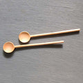 IMPODIO Sendok kayu bulat ala korean spoon - detail produk