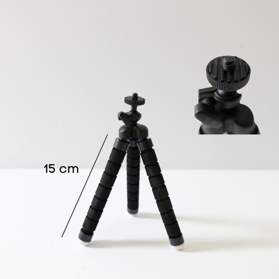 IMPODIO Tripod mini Octopus konten live tiktok FREE holder HP - detail produk