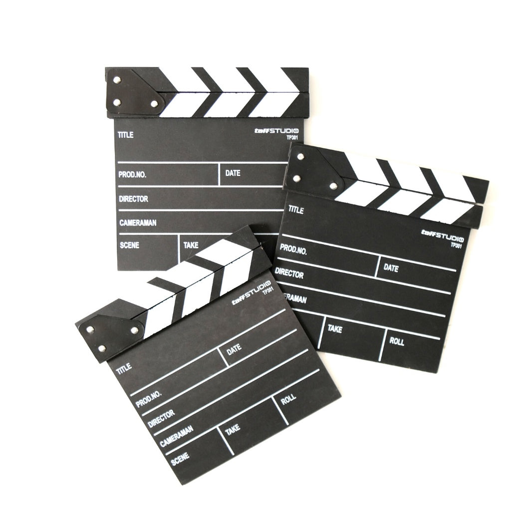 IMPODIO Clapper board – papan film sutradara props studio - detail produk