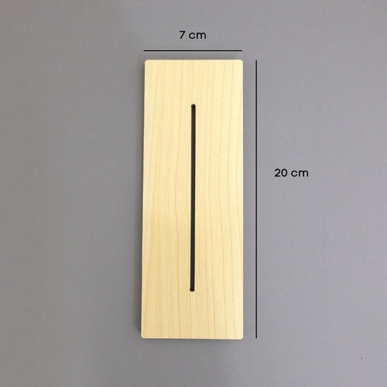 IMPODIO Cermin Aesthetic Mirror + Stand Wood / Vintage mirror