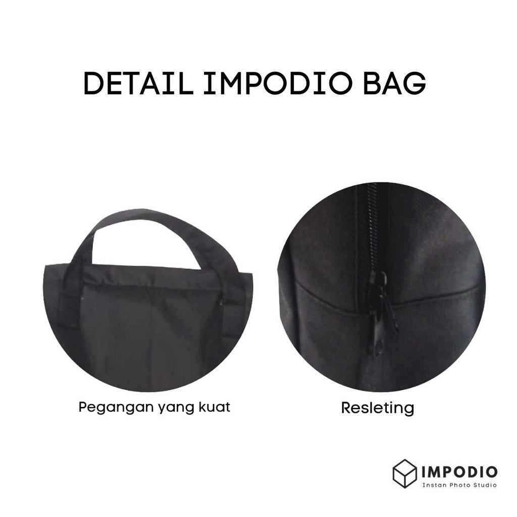 IMPODIO Tas box studio foto ukuran 63cm x 50cm - Untuk Box foto A1