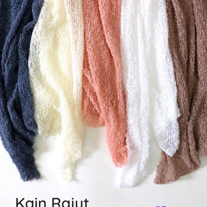 IMPODIO Kain rajut fotografi /napkin pastel properti foto / photo props