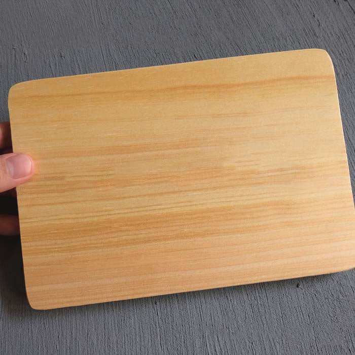 IMPODIO Talenan kayu polos tanpa kaki 3 Varian untuk photo props