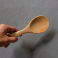 IMPODIO Centong Nasi Kayu solid panjang 20cm rapih - close up