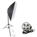 IMPODIO 4 Lighting Socket E27 Super Terang Dengan Reflektor + Stand 2m