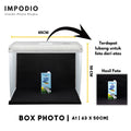 IMPODIO Box Studio Mini ukuran A1 - Paket dengan alasfoto A1 - packaging