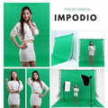 IMPODIO Greenscreen kain hijau Profesional studio Grade - Lebar 3m - close up