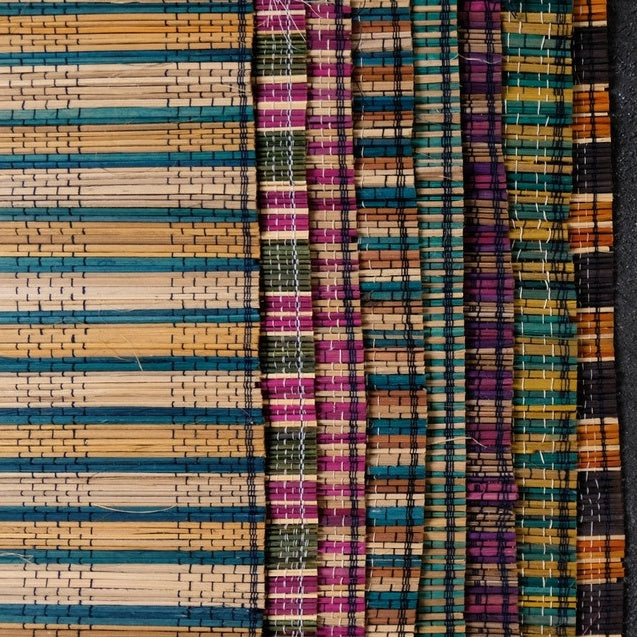 IMPODIO Taplak bambu  / tatakan anyaman lidi / properti foto