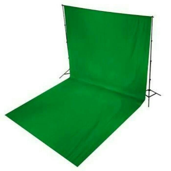 Background foto hijau(green screen) 2,4x6 m/foto studio backdrop