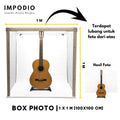 IMPODIO Box photo studio ukuran 1m x 1m - dalam penggunaan