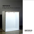 IMPODIO Box studio foto ukuran 120 cm x 100cm - tampak samping