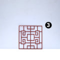 IMPODIO Gobo IMPODIO – chinese style window - close up