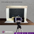 IMPODIO Tripod 3 in 1 IMPODIO Tinggi adjustable sampai 100cm FREE - dalam penggunaan