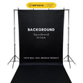 IMPODIO Background spunbond Hitam backdropfoto Ukuran 1.6 x PERMETER