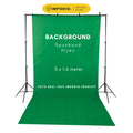 IMPODIO Spunbond 75gsm babckground foto hijau tua ukuran 1.6 x 3m