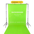 IMPODIO greenscreen spunbond backdropfoto hijau Ukuran 1.6m x permeter