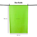 IMPODIO greenscreen spunbond backdropfoto hijau Ukuran 1.6m x permeter - tampak samping