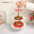 IMPODIO Standing cake plastik - properti foto kue - detail produk