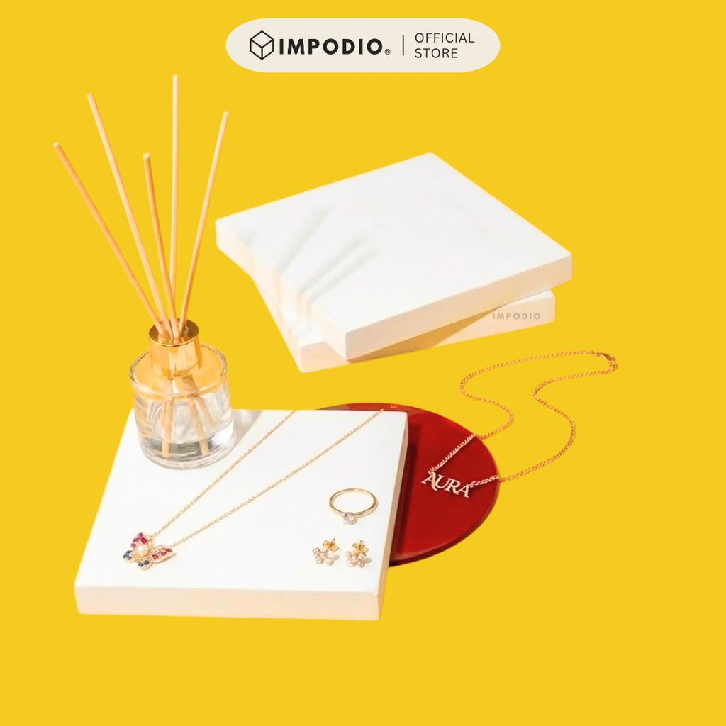 IMPODIO Podium Balok Kayu kotak