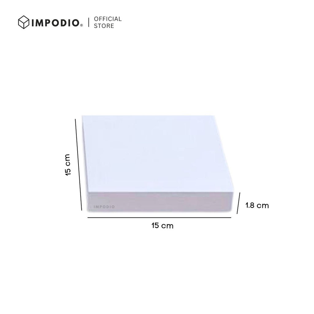 IMPODIO Podium Balok Kayu kotak - packaging