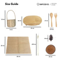 IMPODIO Paket untung 1 set aesthetic photo produk – paket props foto - tampak samping