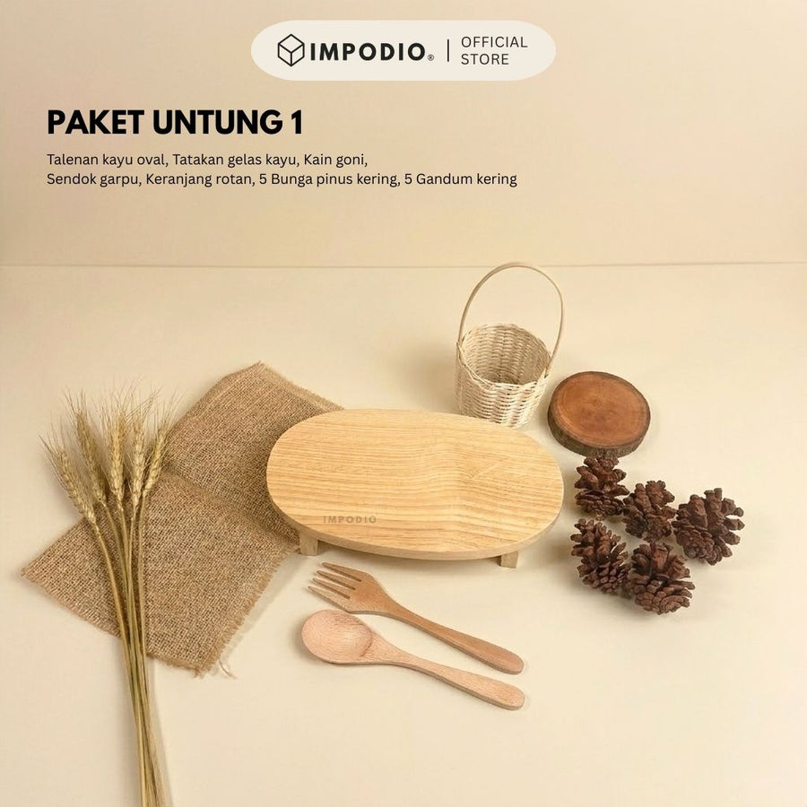 IMPODIO Paket untung 1 set aesthetic photo produk – paket props foto
