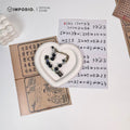 IMPODIO Chinese Letter - Tulisan Chinese Kuno props fotografi - detail produk