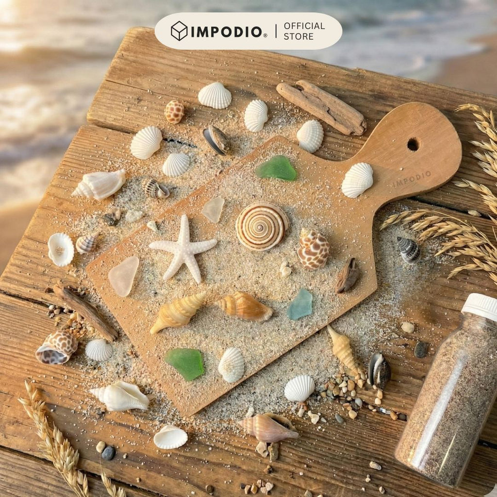 IMPODIO Mini kerang hias set – hiasan mahar – foto produk acc