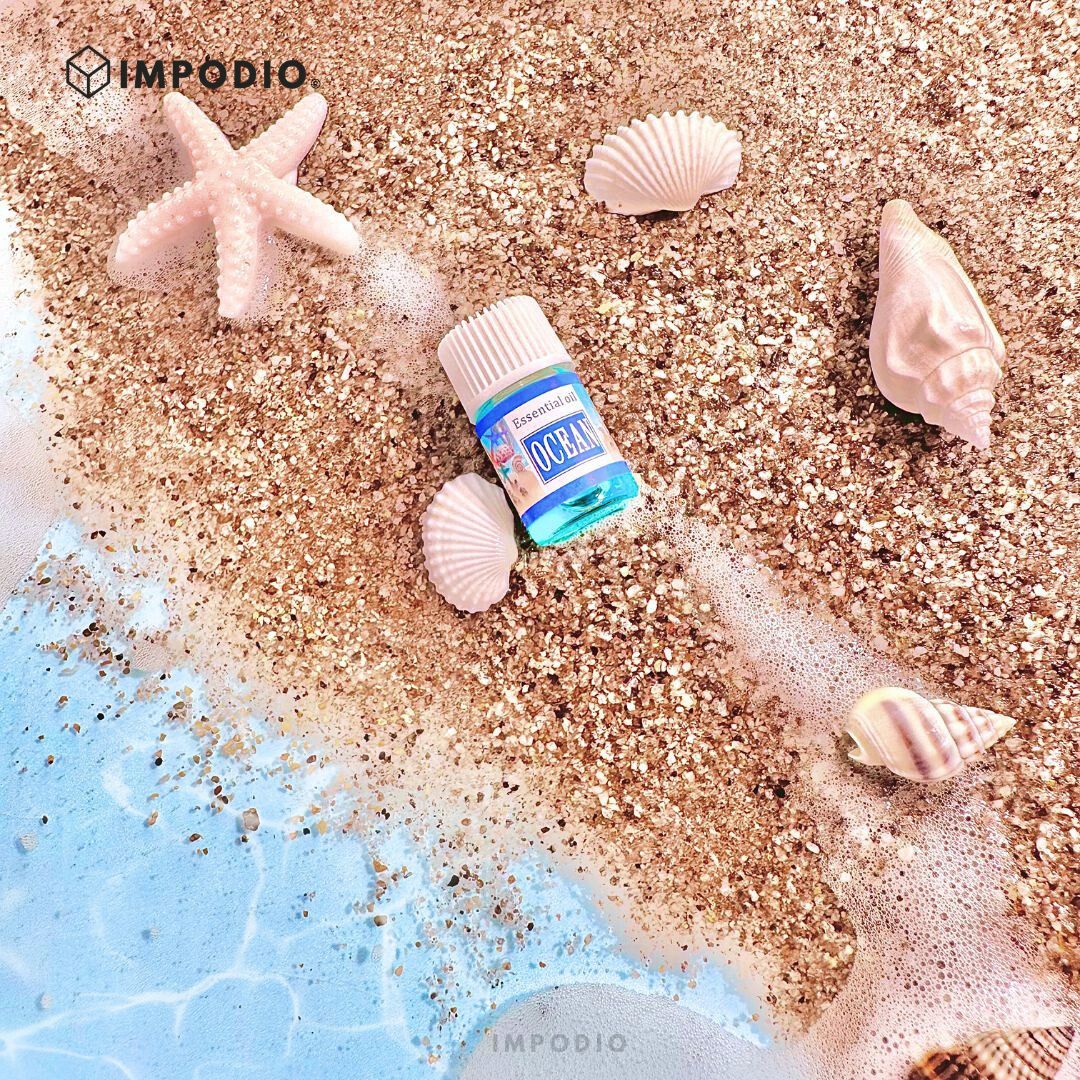 IMPODIO Mini kerang hias set – hiasan mahar – foto produk acc - tampak samping