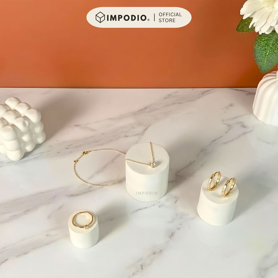 IMPODIO Coaster Mini Standing rounded 3pcs