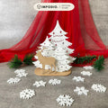 IMPODIO Ornamen rusa dan pohon natal - Props foto produk
