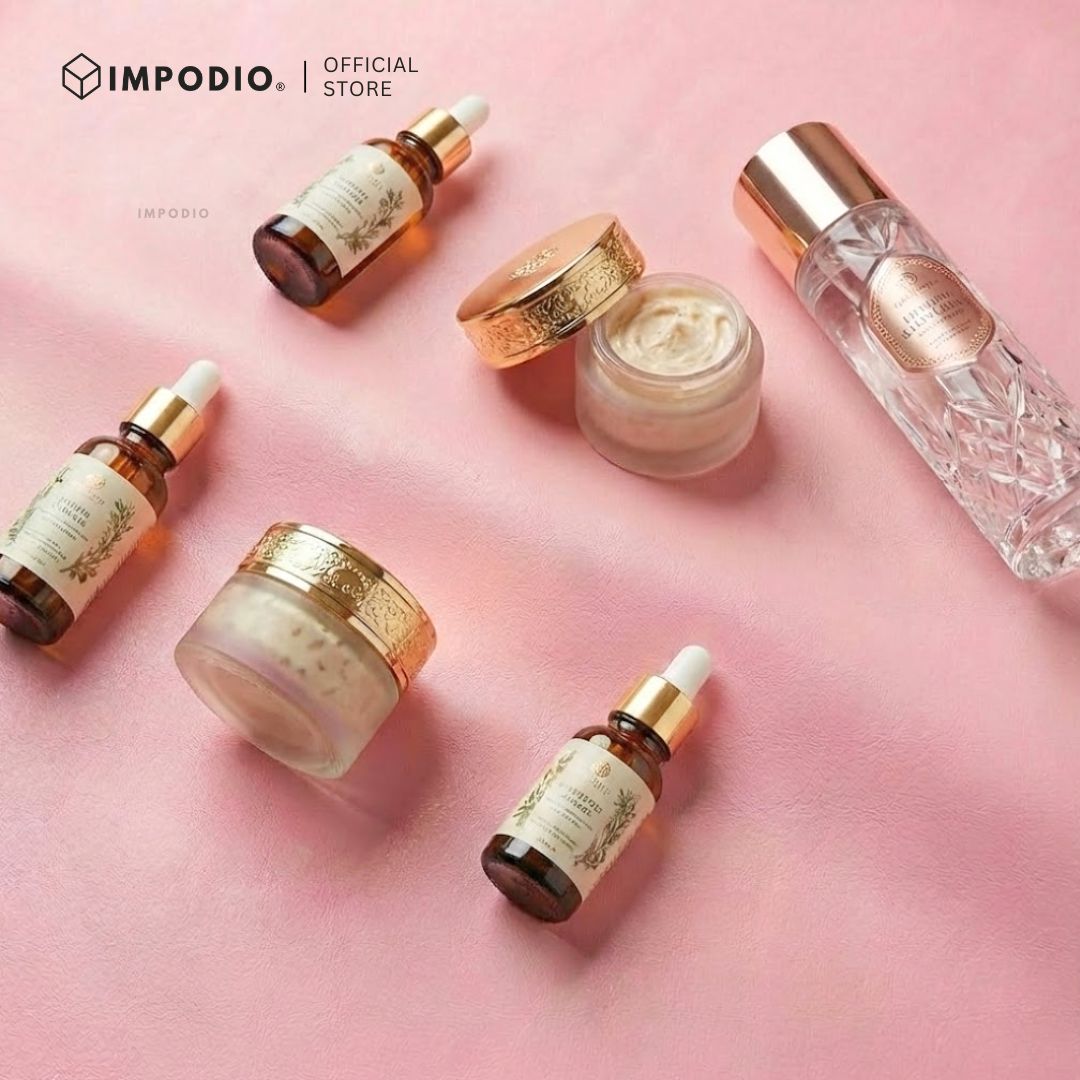 IMPODIO background 50 x 140 cm warna polos - kulit sintetis - latar foto produk waterproof