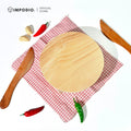 IMPODIO Pisau Kayu Standart 20cm - Properti Foto Makanan Estetik