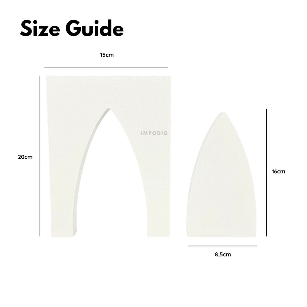 IMPODIO Window Geometry Kayu Set - Properti Alas Foto Produk Minimalis Modern - Props Foto Aesthetic