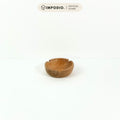 IMPODIO asbak kayu bulat – wooden bowl – props foto