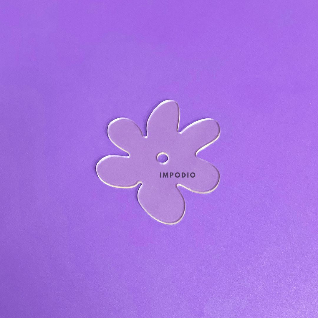 IMPODIO Coaster aesthetic bening acrylic / props foto akrilik