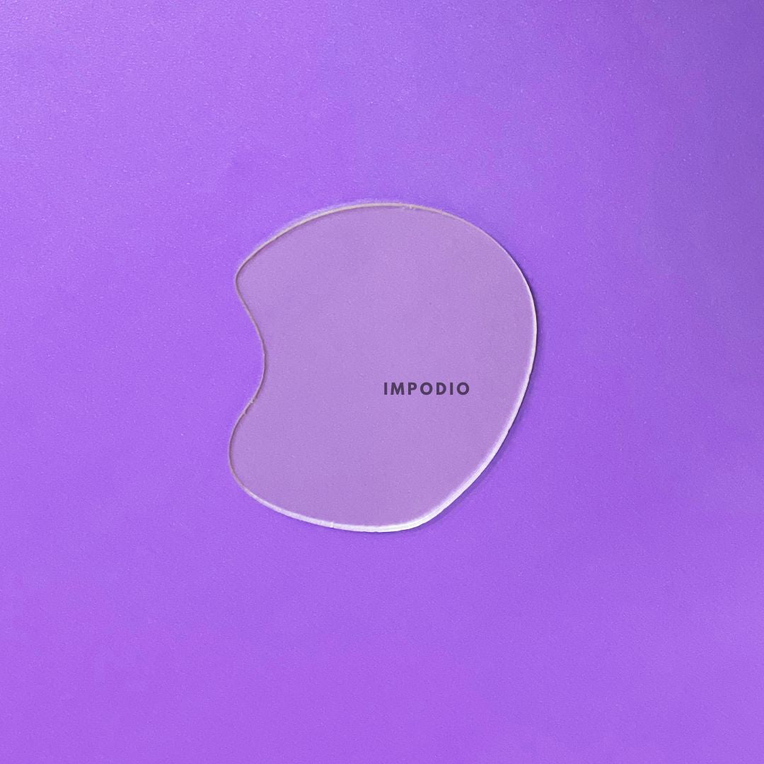 IMPODIO Coaster aesthetic bening acrylic / props foto akrilik