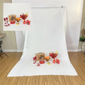 IMPODIO Kain putih lebar 3m panjang bebas -  Backdrop alas kain background studio